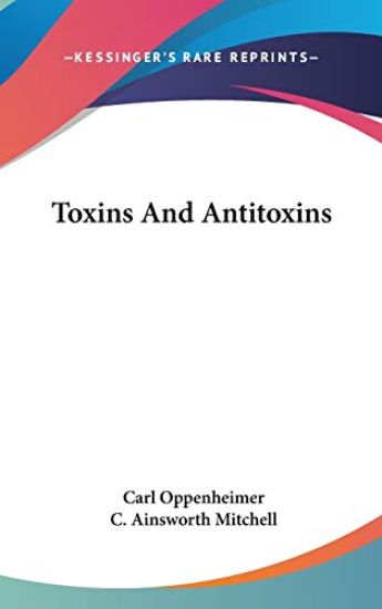 Toxins And Antitoxins