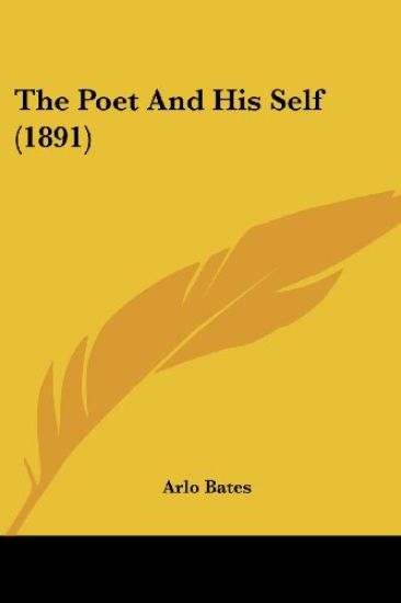 The Poet And His Self 1891