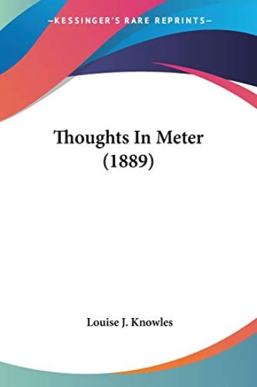 Thoughts In Meter