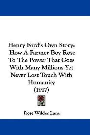 Henry Ford's Own Story