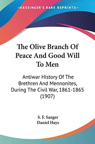 The Olive Branch Of Peace And Good Will To Men