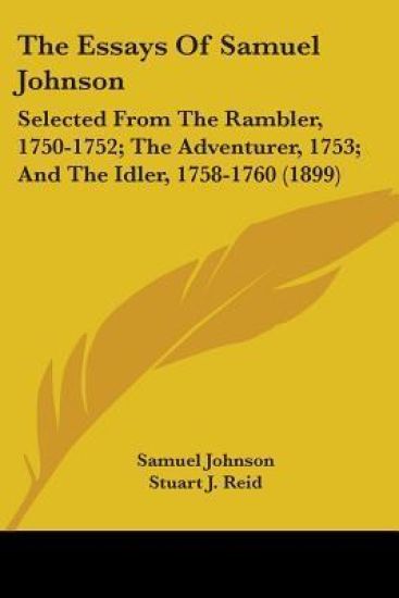 The Essays Of Samuel Johnson