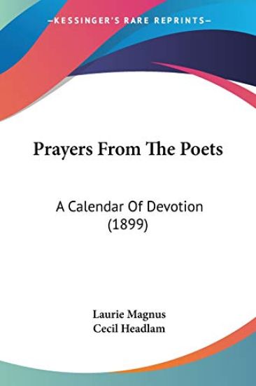 Prayers From The Poets
