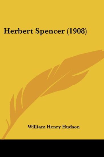 Herbert Spencer 1908