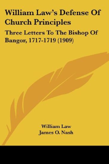 William Law's Defense Of Church Principles