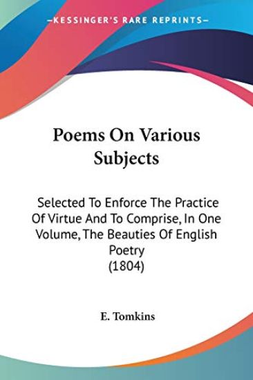 Poems On Various Subjects