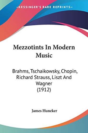 Mezzotints In Modern Music