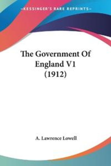 The Government Of England