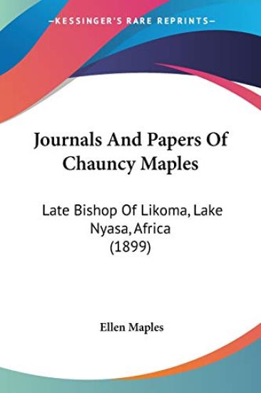 Journals And Papers Of Chauncy Maples