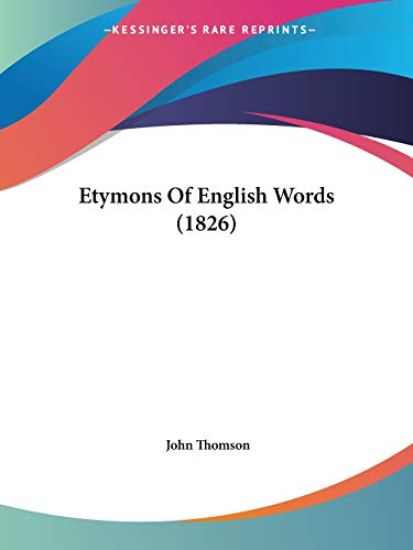 Etymons Of English Words