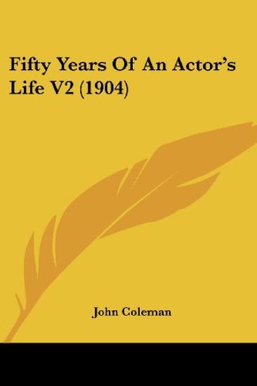 Fifty Years Of An Actor's Life