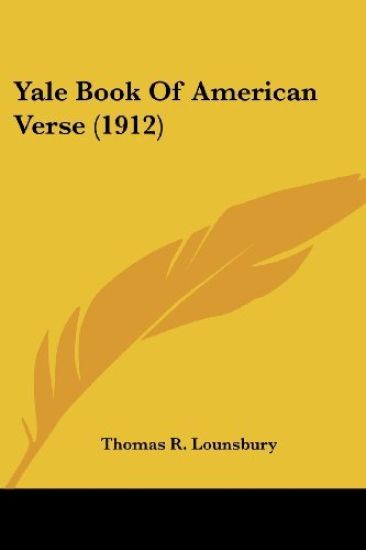 Yale Book Of American Verse