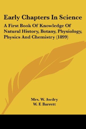 Early Chapters In Science