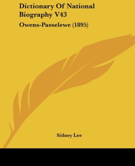 Dictionary Of National Biography