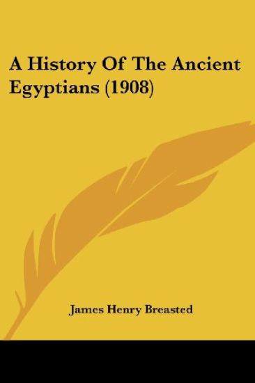 A History Of The Ancient Egyptians