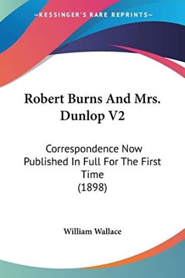 Robert Burns And Mrs. Dunlop