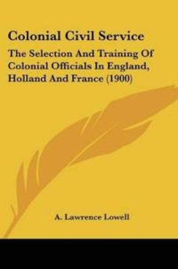 Colonial Civil Service