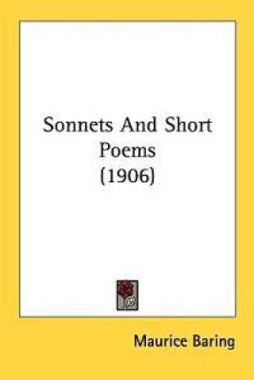Sonnets And Short Poems