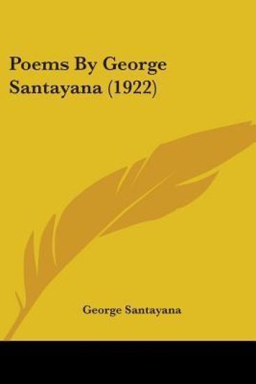 Poems By George Santayana