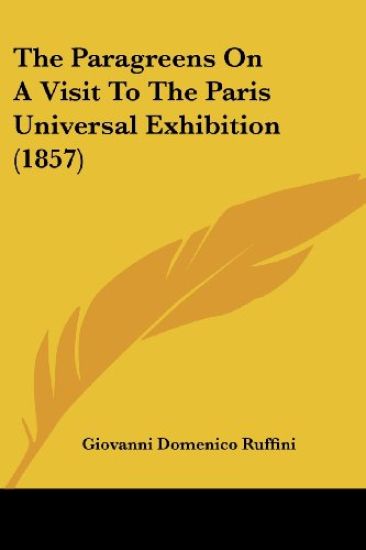 The Paragreens On A Visit To The Paris Universal Exhibition