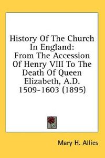History Of The Church In England