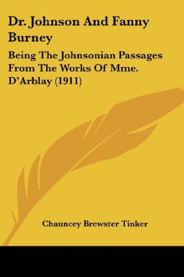 Dr. Johnson And Fanny Burney