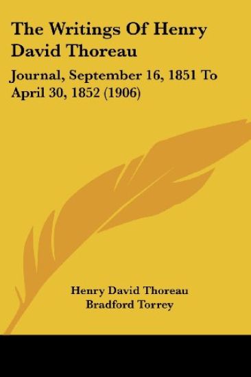 The Writings Of Henry David Thoreau