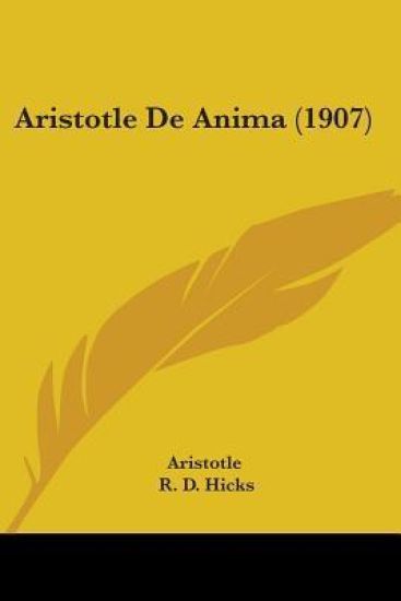 Aristotle De Anima