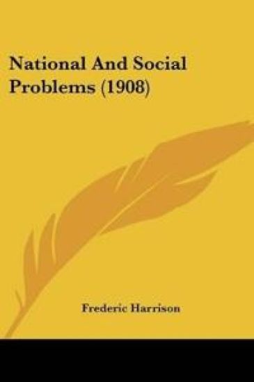 National And Social Problems