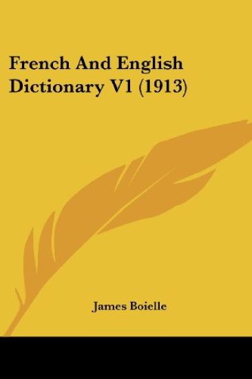 French and English Dictionary