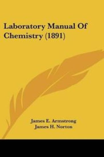 Laboratory Manual Of Chemistry