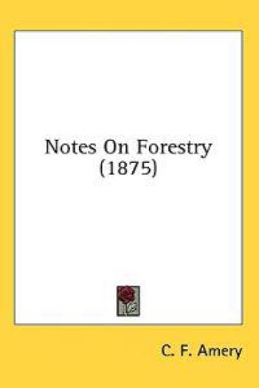 Notes On Forestry