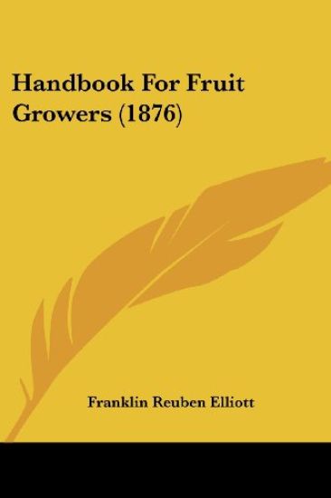 Handbook For Fruit Growers