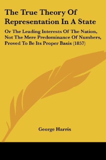 The True Theory Of Representation In A State