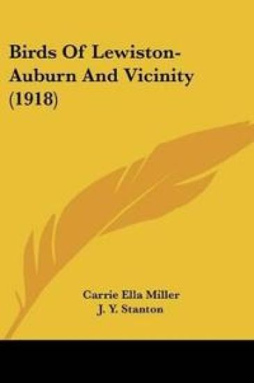 Birds Of Lewiston-Auburn And Vicinity