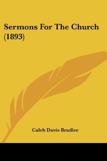 Sermons For The Church