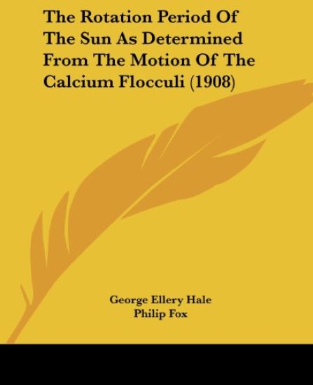 The Rotation Period Of The Sun As Determined From The Motion Of The Calcium Flocculi
