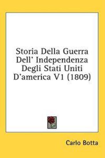 Storia Della Guerra Dell' Independenza Degli Stati Uniti D'america 1