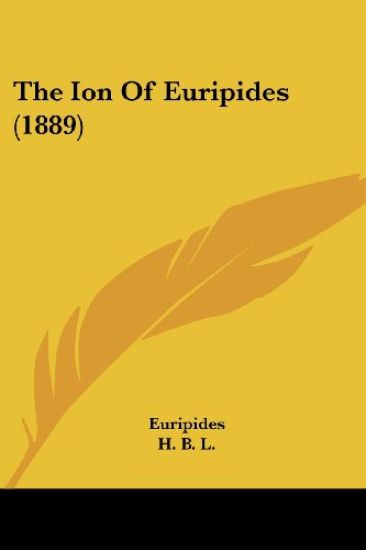 The Ion Of Euripides
