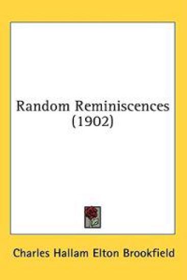 Random Reminiscences