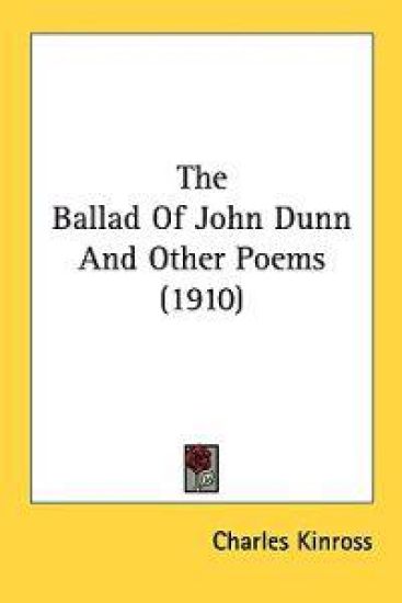 The Ballad Of John Dunn And Other Poems