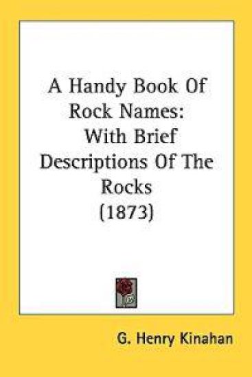 A Handy Book Of Rock Names