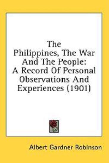The Philippines, The War And The People