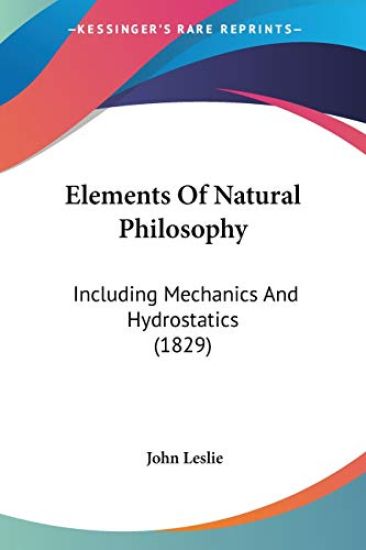 Elements Of Natural Philosophy