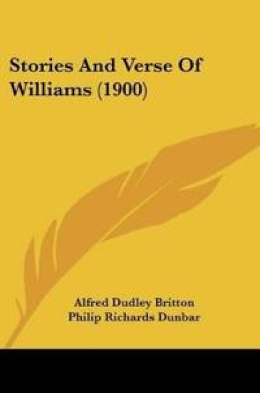 Stories And Verse Of Williams
