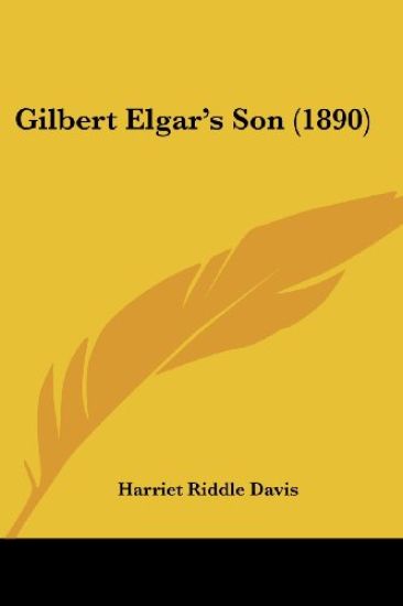 Gilbert Elgar's Son