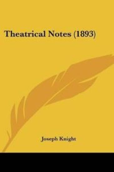 Theatrical Notes