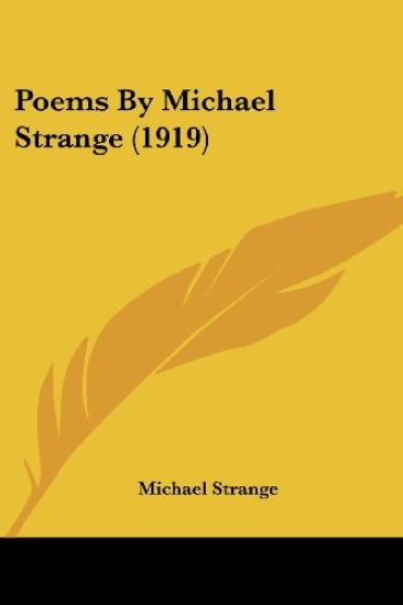 Poems By Michael Strange