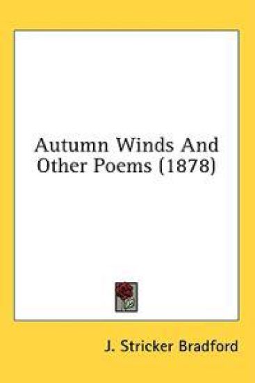 Autumn Winds And Other Poems (1878)