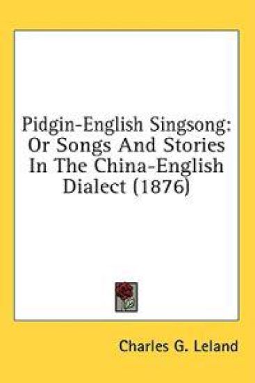 Pidgin-English Singsong
